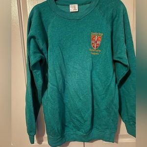 Vintage Cambridge University Sweatshirt Crewneck Embroidered 80's